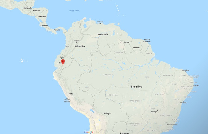 Ekvador'da 7,5 büyüklüğünde deprem