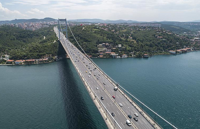 Köprü ve otoyollardan ağustos ayında 165,7 milyon TL gelir