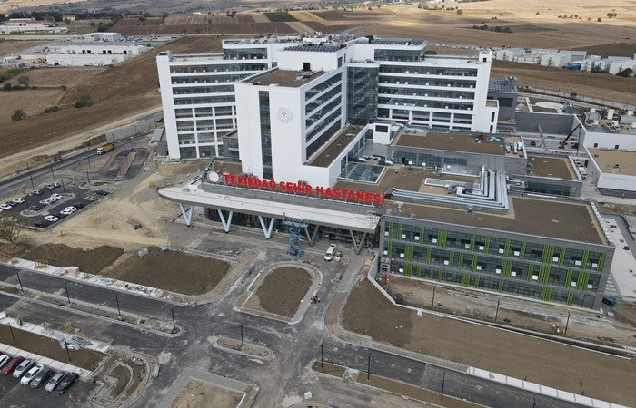 Tekirdağ Şehir Hastanesi, kapılarını 13 Kasım'da açmaya hazırlanıyor
