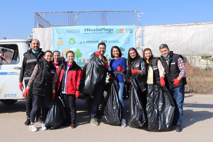 Nestlé gönüllüleri, çevre için Karacabey’de buluştu