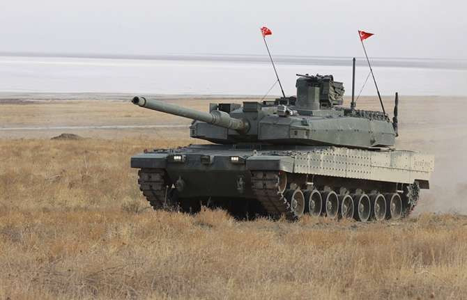 Altay tankı seri üretim hattı çalışmalarına başlandı